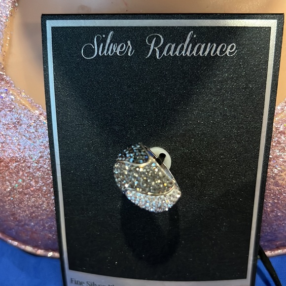 Silver Radiance Crystal Ring - Picture 3 of 3